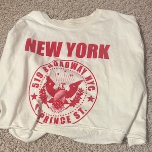 Brandy Melville New York crop top